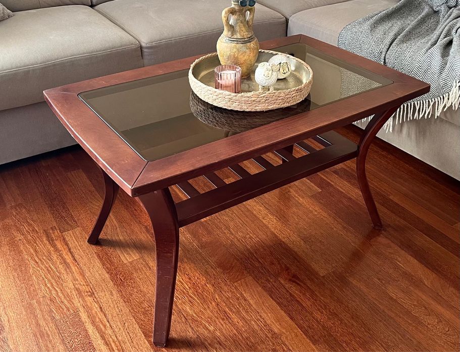 Stól drewniany kawowy