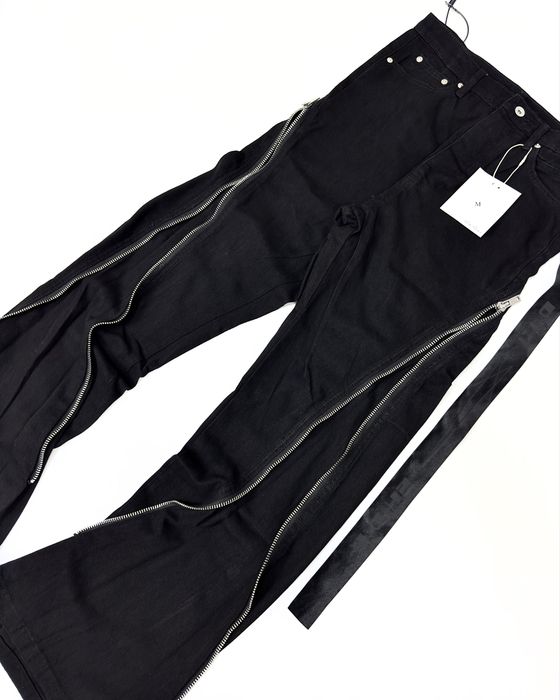 Штаны джинсы клеш flared jeans Rick Owens black opium джинси рік овенс bolan banana archive erd M-L
