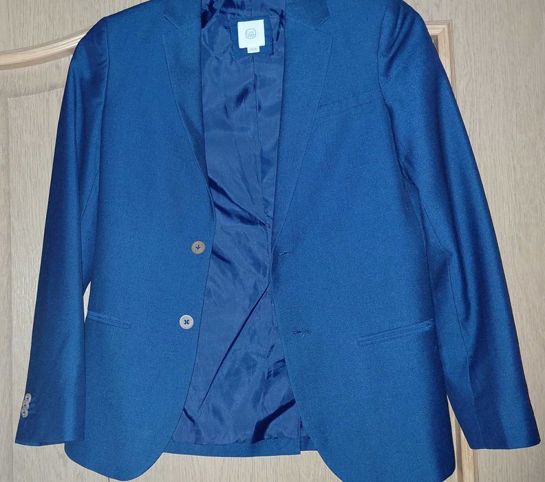 Marynarka chłopięca rozm. 158 granatowa