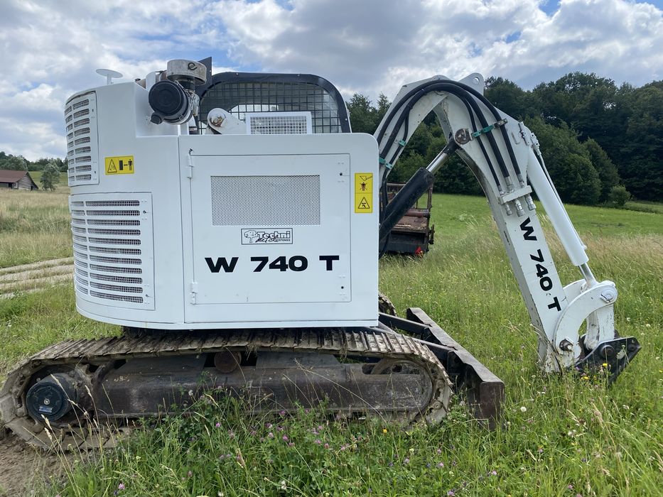Koparka 7.5t leśna świeżo spr z Francji silnik deutz 100KM