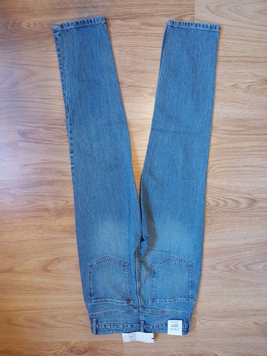 Zara nowe jeansy ankle lengh wysoki stan 34