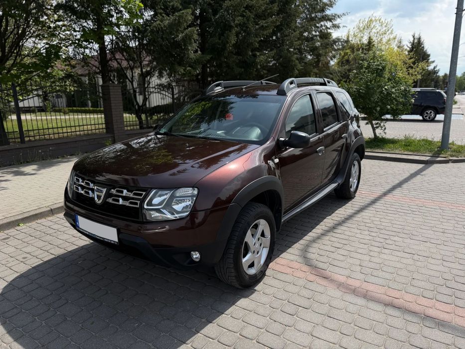 Dacia Duster 1.6 Benzyna Salon Polska Brązowy Metalik Bezwypadkowy 2016r