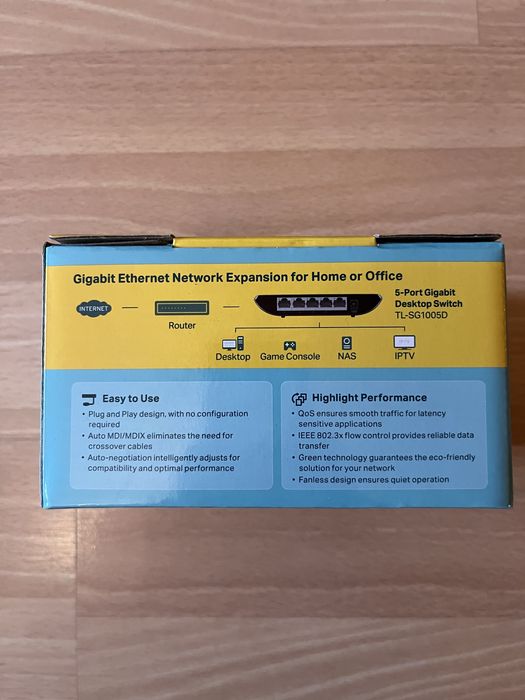TP-Link TL-SG1005D 5 portów GIGABIT