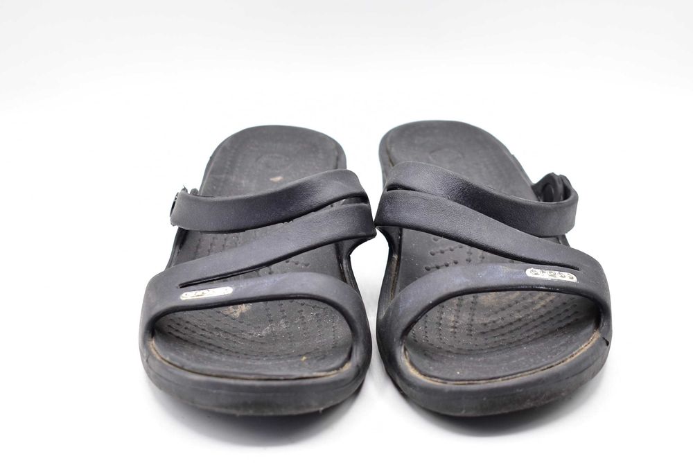 Klapki na koturnie Crocs ( 37 )