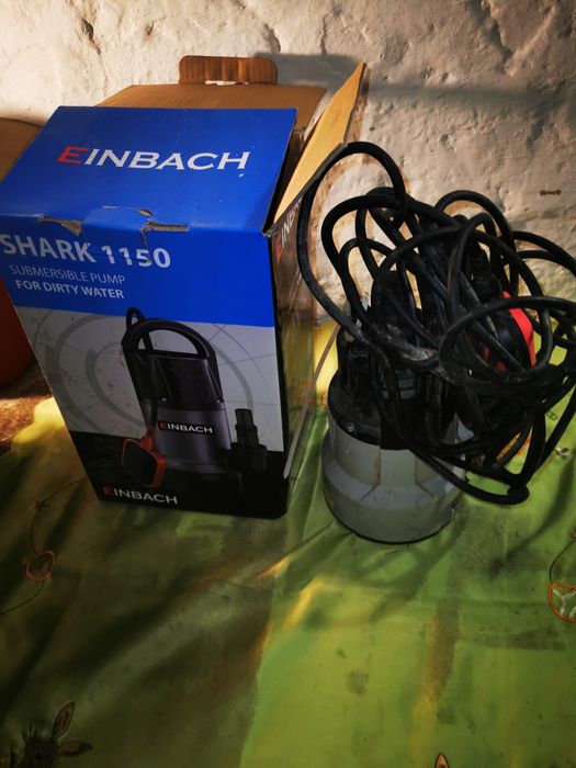 Pompa do wody brudnej czystej SHARK 1150 W pompa szambo woda