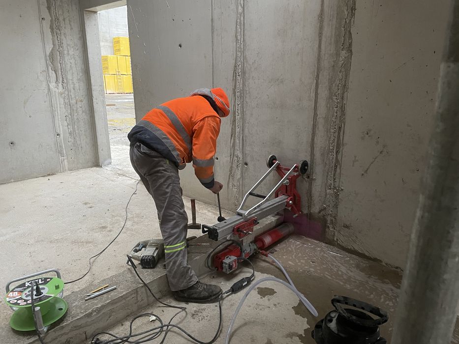 technika diamentowa, cięcie wiercenie i szlifowanie betonu