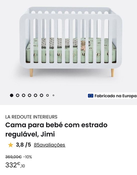 Berço praticamente novo