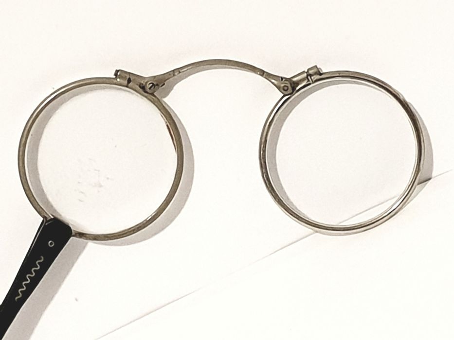 Raros antigos óculos/ Luneta / lorgnette dobrável