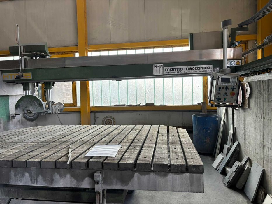 Maquina de corte Marmo Meccanica HTO 1B usada para venda 2001