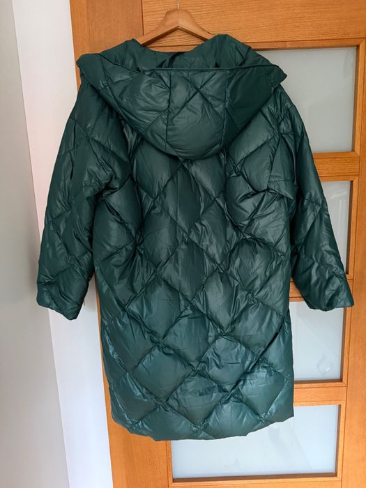 Płaszcz puchowy damski pikowany