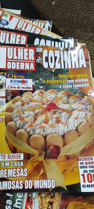 Revistas diversas culinária _ Desocupar