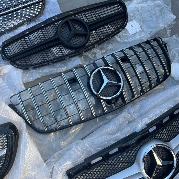 Решітка радиатора решотка мерседес mercedes w205w211w447w212w463w221