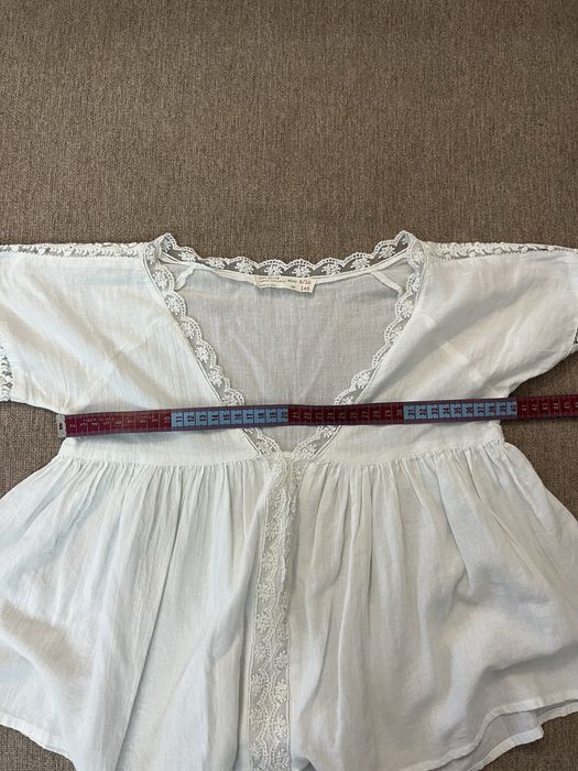 Conjunto blusa e top branco | Zara Girls (9/10 anos)