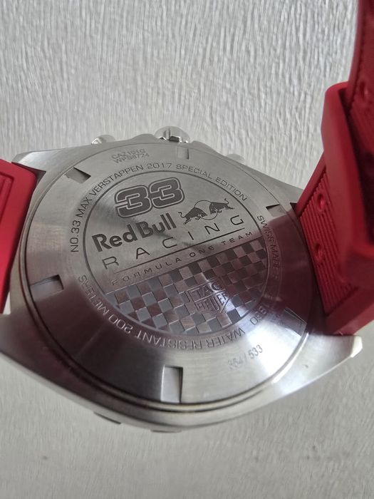 швейцарський чоловічий годинник TAG Heuer Formula 1 No.33 Max