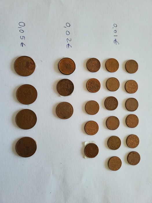 Moedas de EUROS raras