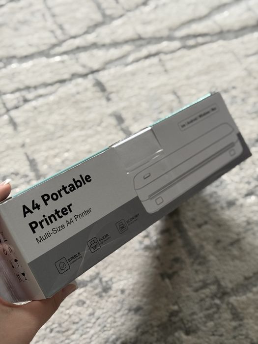 Бездротовий портативний термопринтер A4