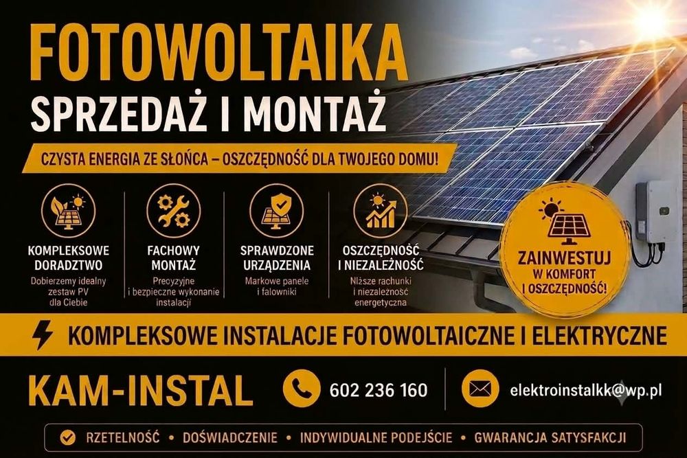 Instalacja fotowoltaiczna 5kw z magazynem energii Dofinansowanie