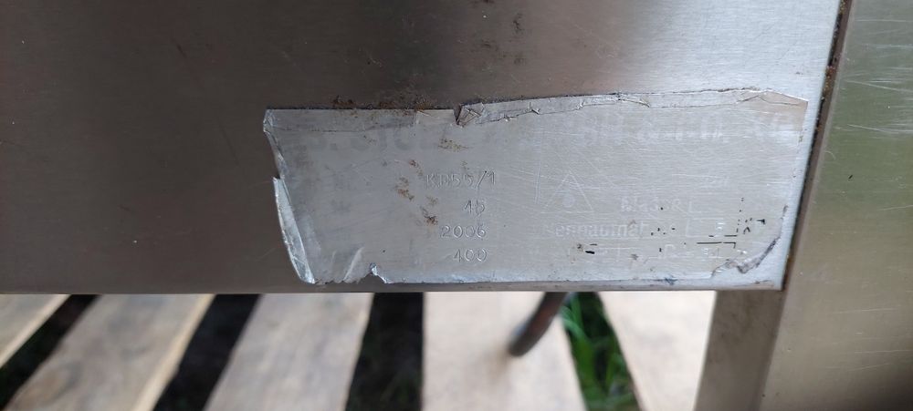 Taboret gastronomiczny elektryczny