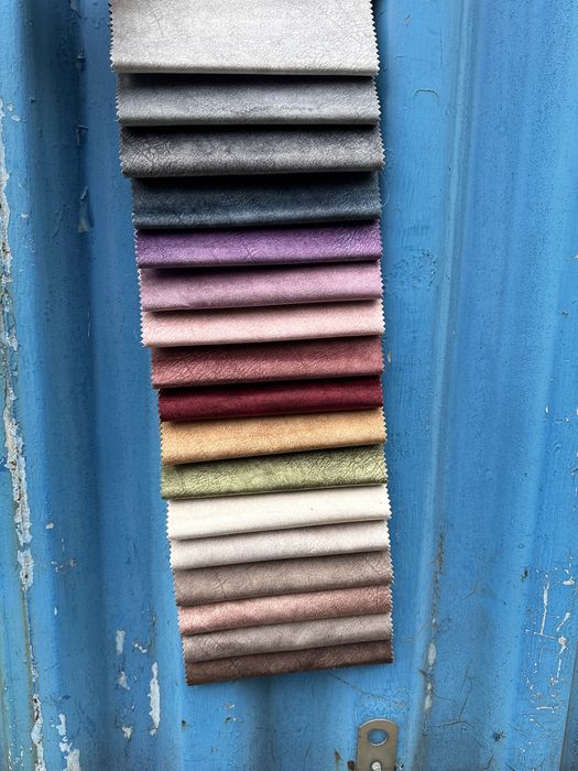 Тканина для меблів Велюр Під шкіра Замша Флок