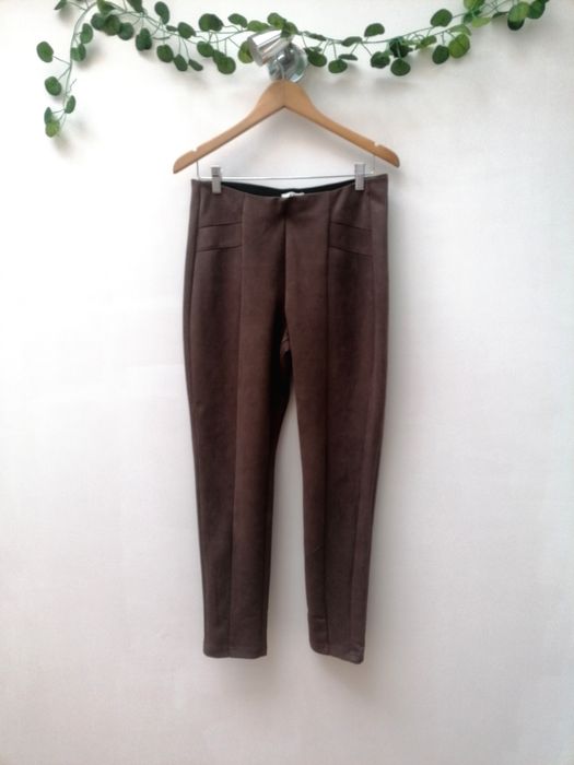 Calças Chino Castanhas