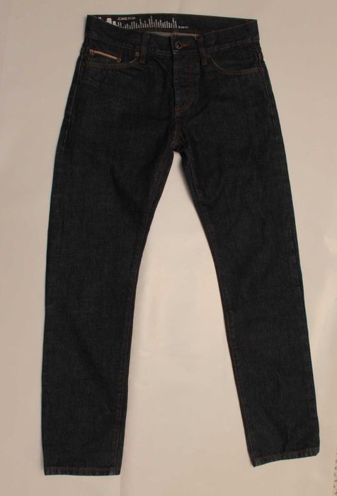 ESPRIT рр 30 32 selvedge denim джинсы из плотного хлопка Slim