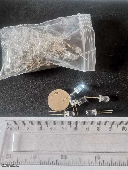 Starlight´s led - pilhas CR425 - led´s