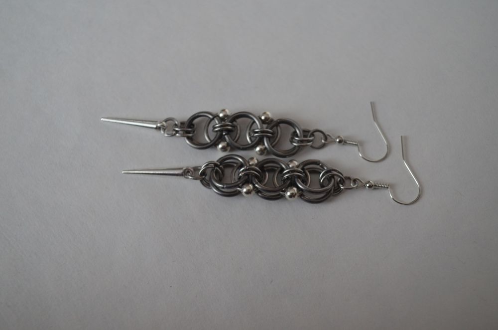 Kolczyki alternative chainmaille