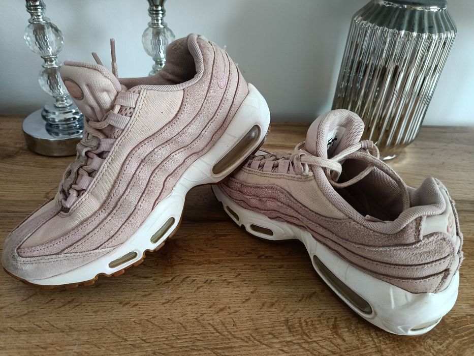Buty Nike air max 95 rozmiar 38,5 pudrowy róż