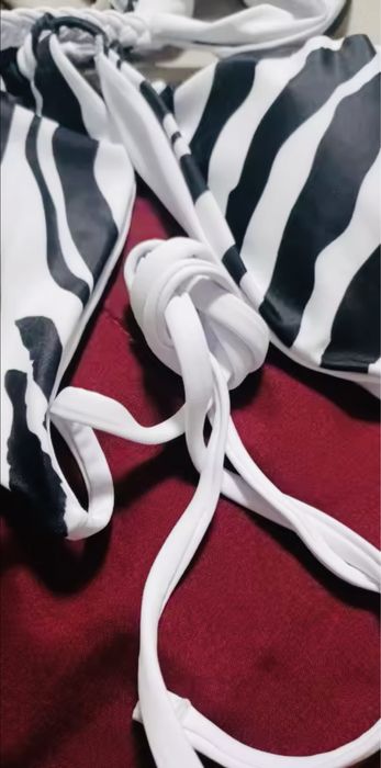 Гарний модний купальник міні бікіні розкрас зебри