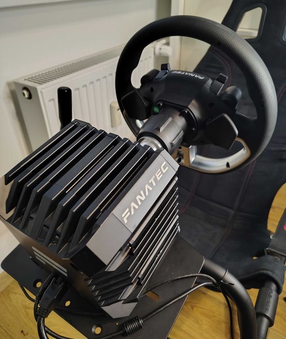 Baza FANATEC CSL DD + NOWE manipulatory nożne FANATEC CSL kierownica, simracing