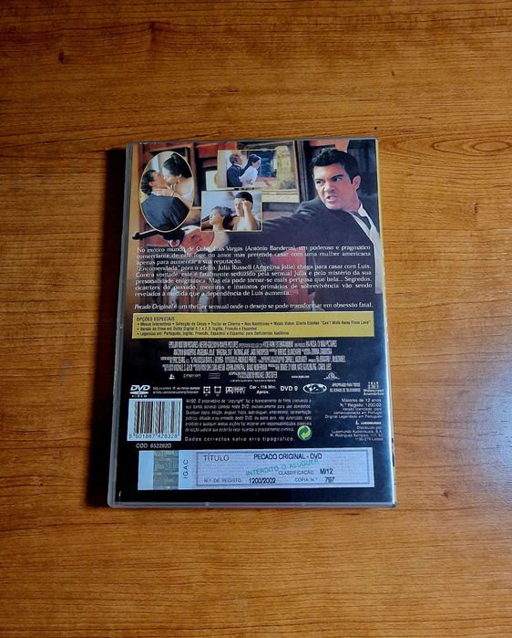 PECADO ORIGINAL (Antonio Banderas/Angelina Jolie) do Desejo à Obsessão