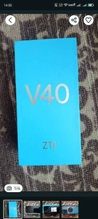Смартфон ZTE blade v40 pro