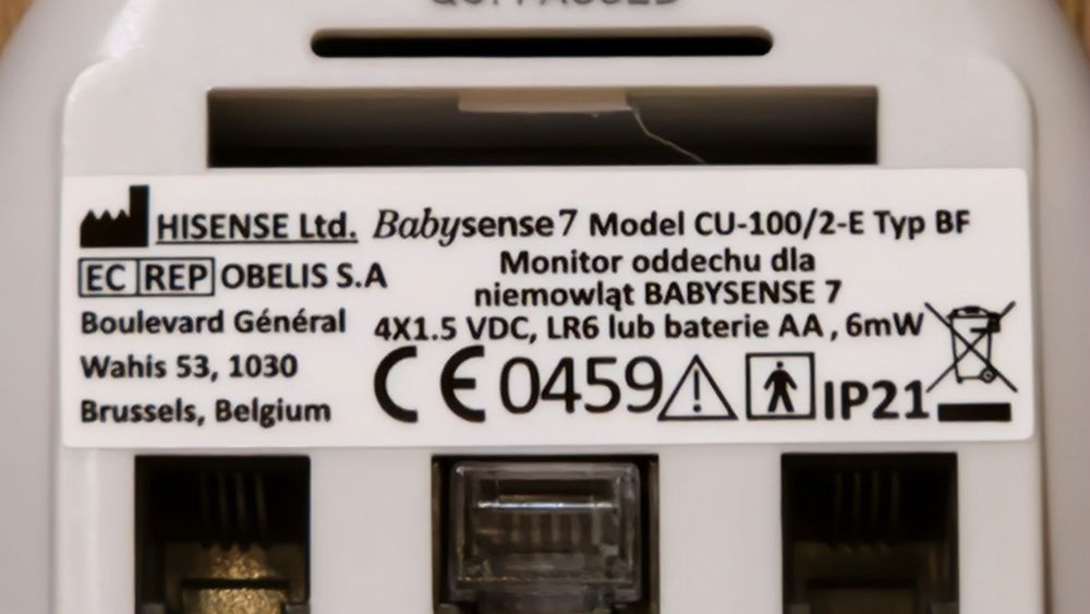 Monitor oddechu Baby Sense 7