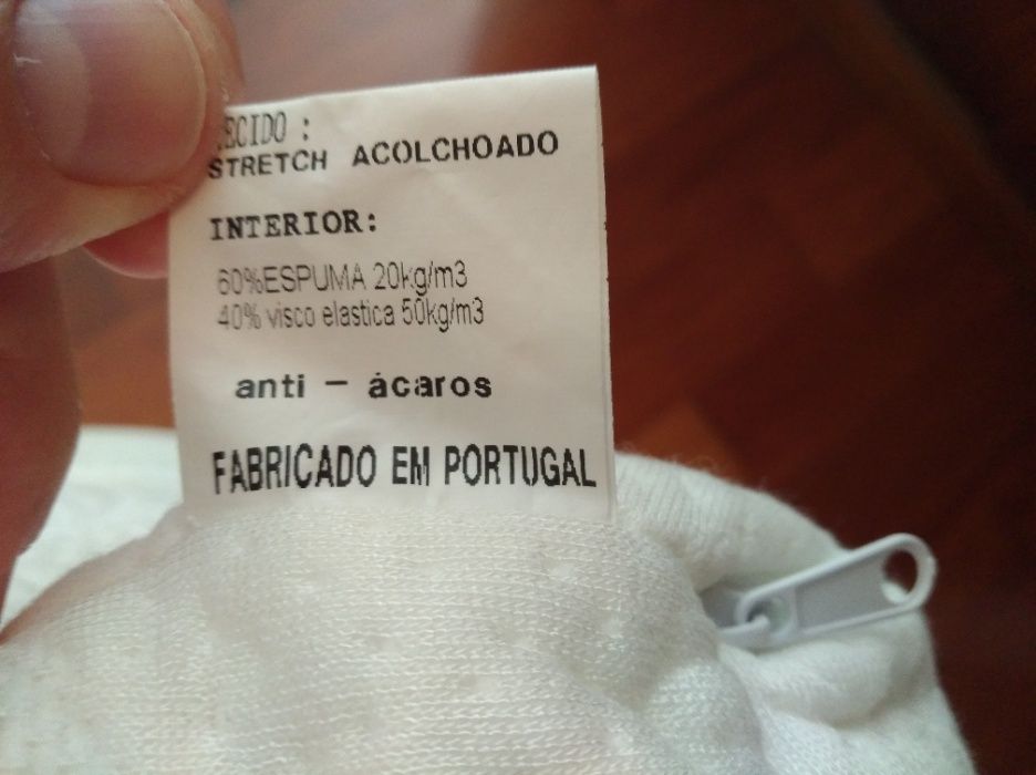 Colchão para cama de bebé + resguardo