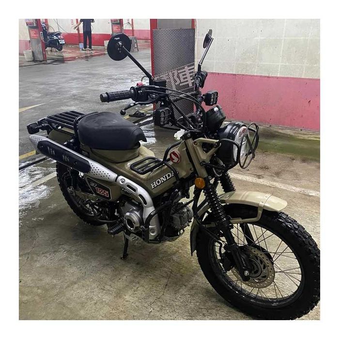 Par espelhos retrovisores retro alumínio - Honda CT125/DAX125/Monkey