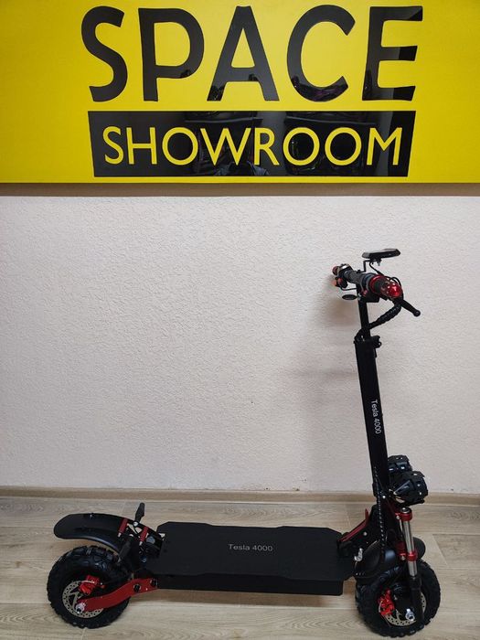 Електросамокат Tesla 4000 повний привід 3000кВт. 25Аh акум