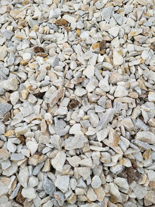 Grys Crystal White 16 Kamienie ogrodowe dekoracyjne ozdobne