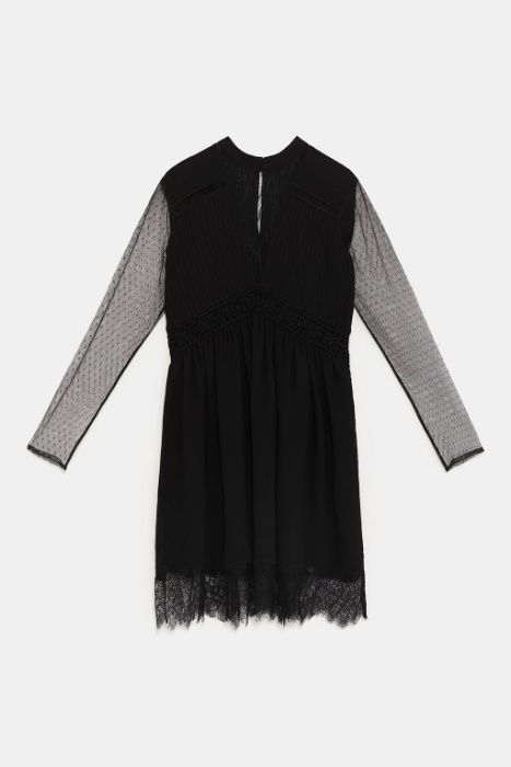 Czarna sukienka ZARA rozm. L NOWA