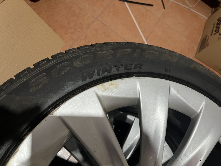 4 Jantes Tesla Model X Originais 20’’ com pneus de Neve