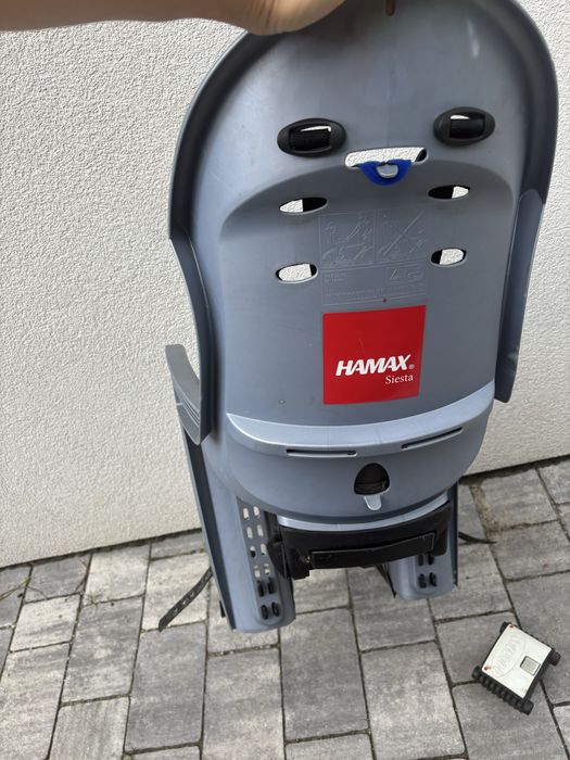 Hamax Siesta fotelik rowerowy dla dziecka + uchwyt montażowy | Oryginał