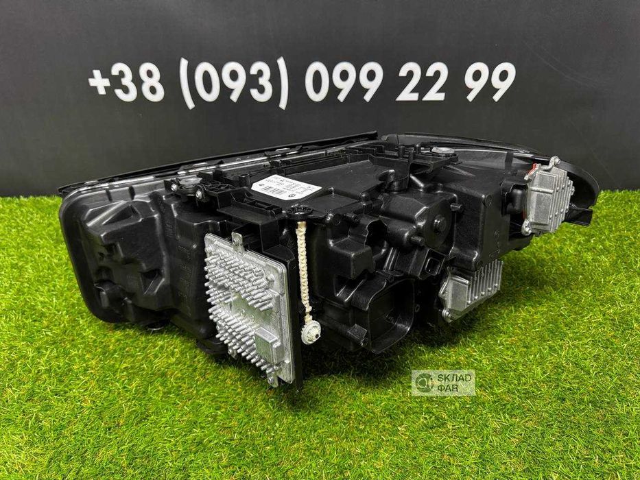 Передні фари BMW 5 G30 2020-2023 LCI SHADOW LASER Фара БМВ 5 Г30 рест чорний лазер Європа - Гарантія 3 місяці, trade in, встановлення