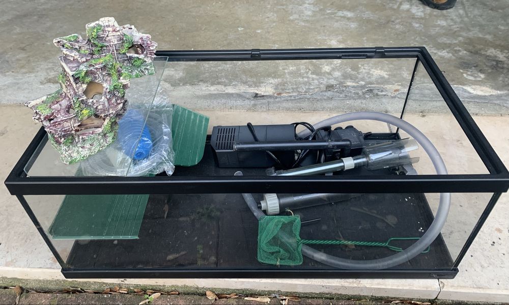 Aquário para peixes ou tartarugas