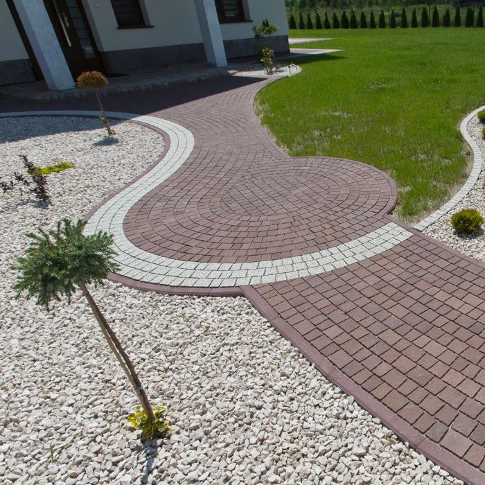 Kostka brukowa CREATIV MULTIGRAN kolor grano czarny i kokos