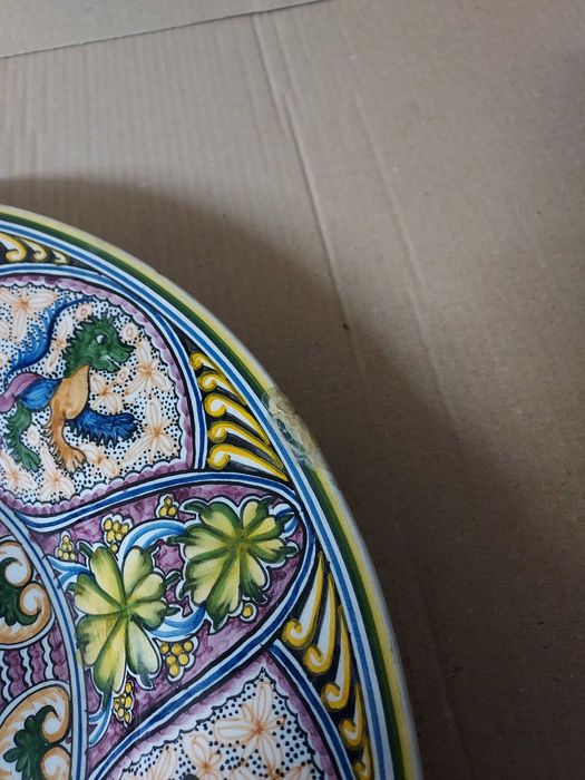 Prato Pintado Sec. XV – Cerâmica Decorativa Clássica