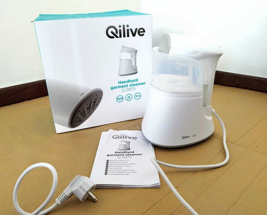 Ferro de engomar a vapor - vaporizador Qilive [como novo]