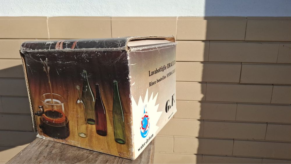 Lava garrafas Hidráulico