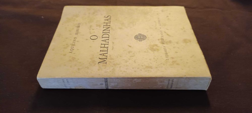 Aquilino Ribeiro - O Malhadinhas Edição 1958 Livraria Bertrand
