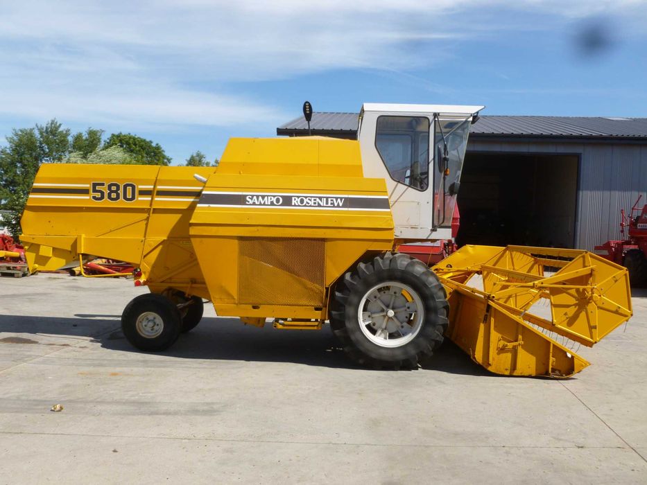 sampo 580, sprowadzony zadbany nie claas massey ferguson