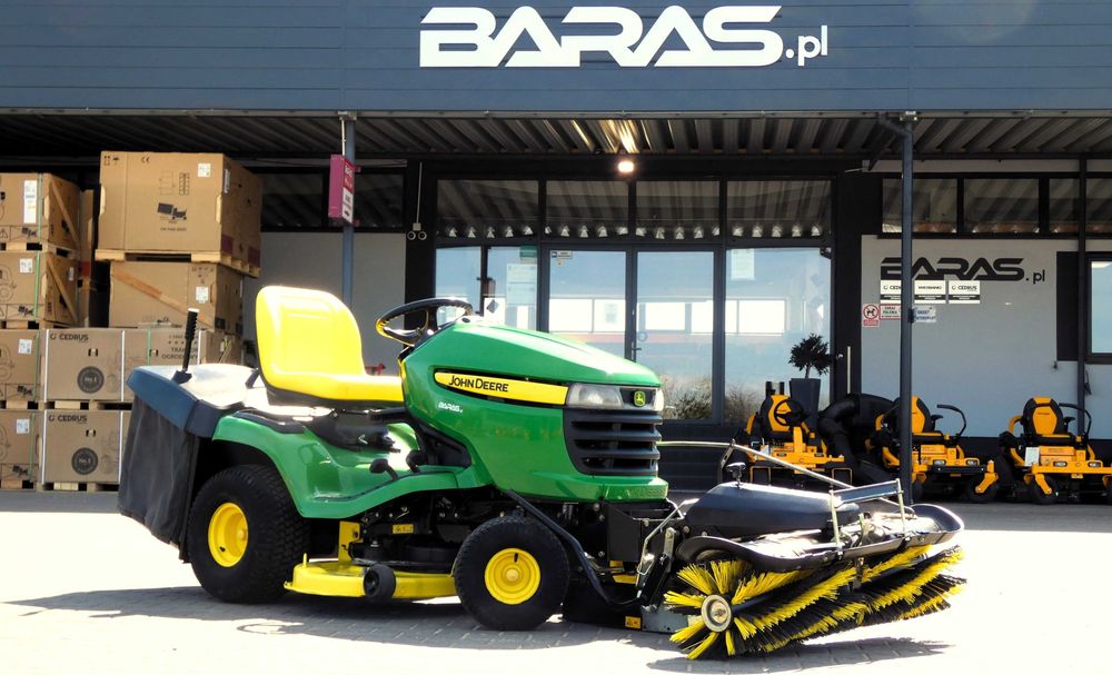 Zamiatarka do traktorka kosiarki John Deere 120cm (230401.6) - Baras