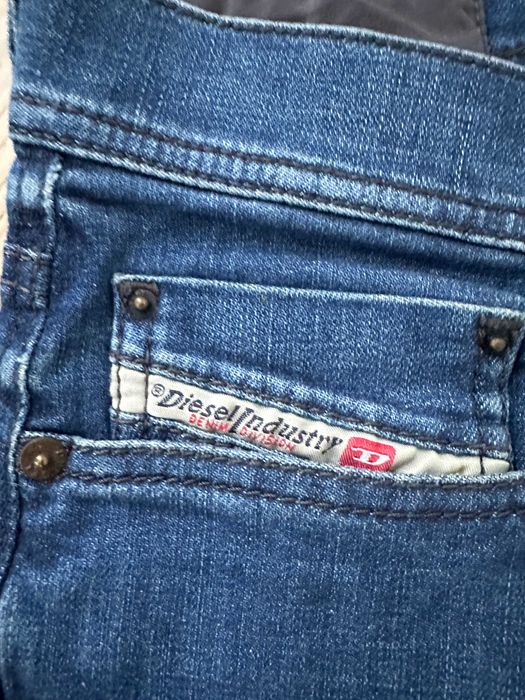 DIESEL jeansy niebieskie męskie